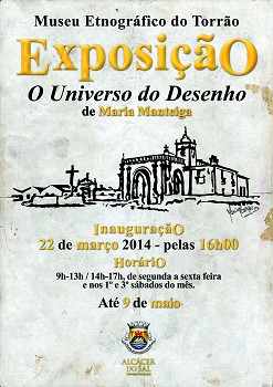 Em Grândola «O Universo do Desenho» em exposição no Museu Etnográfico do Torrão