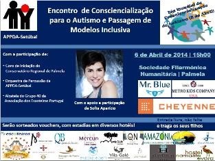 APPDA-Setúbal promove em Palmela Passagem de modelos inclusiva com a participação da modelo e atriz Sofia Aparício