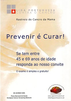 Cancro da Mama rastreado em Alcácer do Sal Cerca de 2.200 mulheres convidadas a participar na campanha de diagnóstico