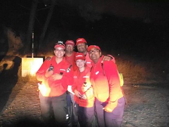 Bombeiros do Sul e Sueste - Barreiro Instrução Noturna de Orientação