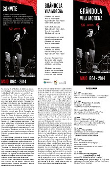 Celebrações dos 50 anos do Poema «Grândola Vila Morena» Ante estreia da peça “No Limite da Dor” no Cine Granadeiro-Auditório Municipal