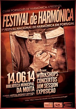 Biblioteca da Moita recebe 1º Festival Nacional de Harmónica Vai contar com cerca de 100 instrumentistas de todo o País