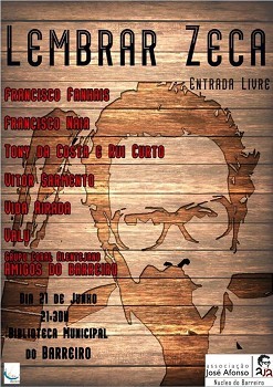 No Barreiro Lembrar Zeca