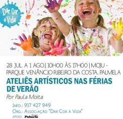 Palmela - Arte na Natureza Parque Venâncio Ribeiro da Costa recebe ateliês artísticos para crianças