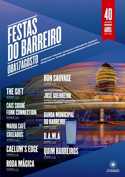 Festas do Barreiro 2014 Zona das Tasquinhas sempre caracterizada por grande animação