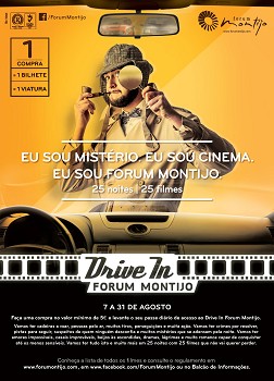 DRIVE IN DO FORUM MONTIJO COM 25 FILMES EM 25 NOITES