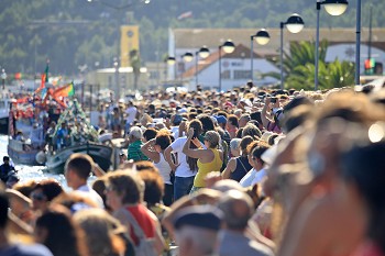 Setúbal - Perto de 150 embarcações de pesca e de recreio engalanadas nas Festas de Nossa Senhora do Rosário de Troia