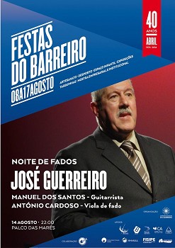 Festas do Barreiro Noite de Fados com José Guerreiro