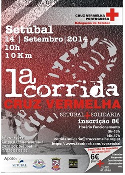 CORRIDA CRUZ VERMELHA em Setúbal Envolver a sociedade civil e tornar esta corrida como uma actividade marcante