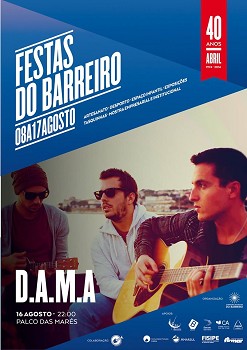 Festas do Barreiro D.A.M.A. no Palco das Marés