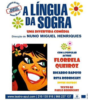 No Grupo Desportivo Independente em Setúbal Comédia «A Língua da Sogra» com Florbela Queiroz