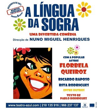 No Grupo Desportivo Independente em Setúbal Comédia «A Língua da Sogra» com Florbela Queiroz