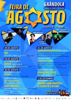 António Leitão Amaro Secretário de Estado da Administração Local INAUGURA, HOJE, A FEIRA DE AGOSTO EM GRÂNDOLA