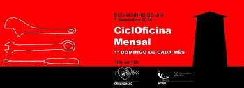 Barreiro - Cicloficina do Primeiro Domingo do mês Seduzir os Barreirenses miúdos e graúdos para o uso da bicicleta