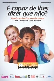 Setúbal - Campanha de recolha de material escolar Cáritas Diocesana de Setúbal associa-se à Associação Karingana Wa Karingana