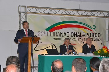 Montijo - Inaugurada Feira Nacional do Porco Nuno Canta classificou o evento como «o início de um novo ciclo no investimento»