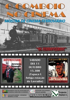 Mostra de Cinema ferroviário no Barreiro O Comboio no Cinema