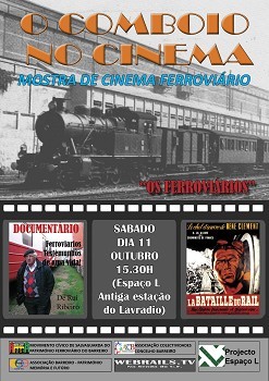 Mostra de Cinema ferroviário no Barreiro O Comboio no Cinema