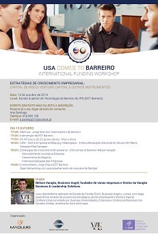 «USA Comes to Barreiro» Sobre Estratégias de Crescimento Empresarial: Capital de Risco, Venture Capital