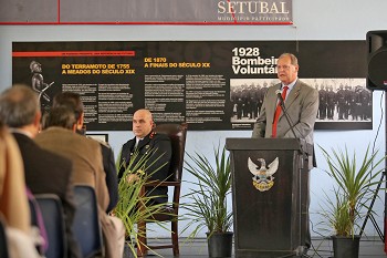 «Setúbal é das autarquias que mais investem em proteção civil e bombeiros» salientou o vereador Manuel Pisco no 131.º aniversário da AHBVS