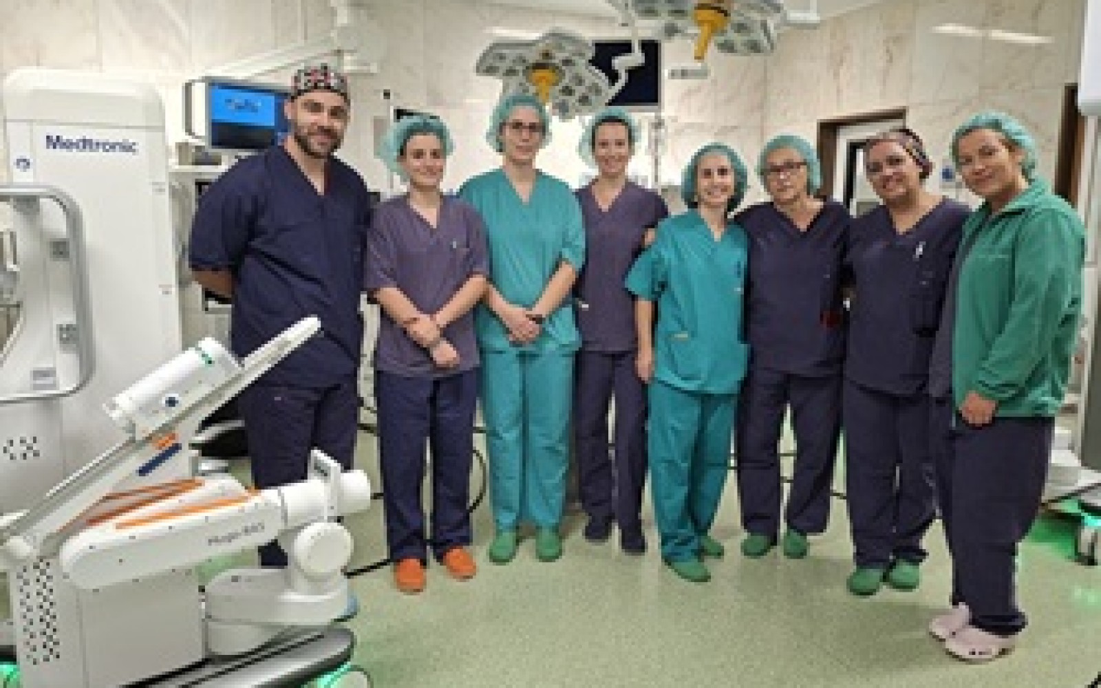 Unidade Local de Saúde do Arco Ribeirinho Realizou sua primeira cirurgia robótica