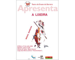Oficina de Teatro Mário Pereira Estreia da peça “A Lixeira”