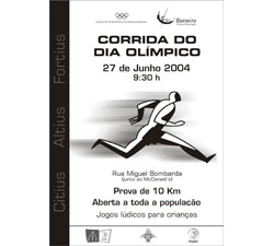 Comemorações do Dia Olímpico Actividades desportivas para todas as idades