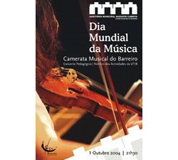 Universidade da Terceira Idade celebra Dia Mundial da Música Concerto Pedagógico com Camerata do Barreiro