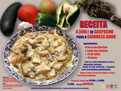 No Cercal – Santiago do Cacém A maior sopa do mundo - “O Gaspachão”