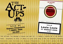 No LOUIE LOUIE CAFÉ - Barreiro Lançamento do 2º Álbum “The Marriage Of Heaven And Hell”