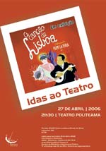 "Idas ao Teatro" ... Politeama a 27 de Abril; Inscrições até dia 19 CMB leva população a "A Canção de Lisboa"