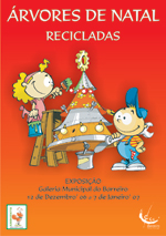 No Barreiro Exposição na Galeria Municipal “Árvores de Natal recicladas”