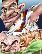 No Posto de Turismo da Moita - Caricaturista do Correio da Manhã Carlos Laranjeira mostra “Imagens com Humor – Cartoons e Caricaturas”