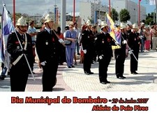 No Seixal Comemorações do Dia Municipal do Bombeiro