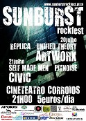 Em Corroios - Seixal Festival "Sunburst Rock Fest"