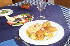 No Barreiro – Receita do Dia Restaurante “A Gula do Pátio” . Pataniscas de Polvo