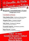 Bloco de Esquerda promove debate aberto no concelho da Moita Fórum “O concelho da Moita no Presente e no Futuro”