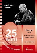 No Barreiro José Mário Branco no Auditório Municipal Augusto Cabrita
