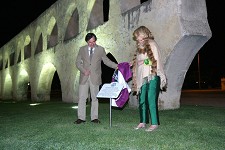 Aqueduto dos Arcos - Setúbal Iluminação realça um monumento de interesse municipal