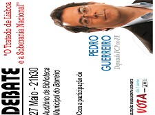 Coordenadora Concelhia do Barreiro da CDU Promove debate: “O Tratado de Lisboa e a Soberania Nacional”