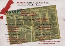 Auditório Municipal Augusto Cabrita - Barreiro “Barreiro, Roteiro das Memórias, da Resistência, do Trabalho e da Luta”