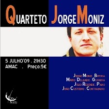 Auditório Municipal Augusto Cabrita - Barreiro Concerto Jorge Moniz em Quarteto