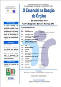 Centro Hospitalar Barreiro Montijo CURSO “O ESSENCIAL NA DOAÇÃO DE ÓRGÃOS”