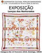 Cooperativa Cultural Popular Barreirense - BARREIRO Exposição de lenços dos namorados “Lenços de Amor, Lenços de Afetos”