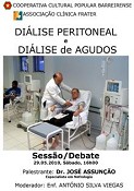 Na Cooperativa Cultural Popular Barreirense - BARREIRO Sessão sobre «DIÁLISE PERITONEAL e DIÁLISE de AGUDOS»