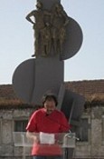 BARREIRO - João Duarte autor do monumento «À familia Operária» Criou «Uma Moeda contra a Fome»