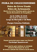 Feira de Artesanato, Coleccionismo e Livro Usado no Barreiro Mostra de Artes Plásticas por alunos dos Casquilhos
