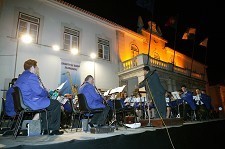 Na Praça da República na Moita Concerto com a Banda Filarmónica do Crato