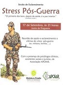 Em Sesimbra na Quinta do Conde Sessão de Esclarecimento sobre «Stress de guerra»