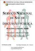 No Barreiro Discussão pública sobre o SERVIÇO NACIONAL DE SAÚDE